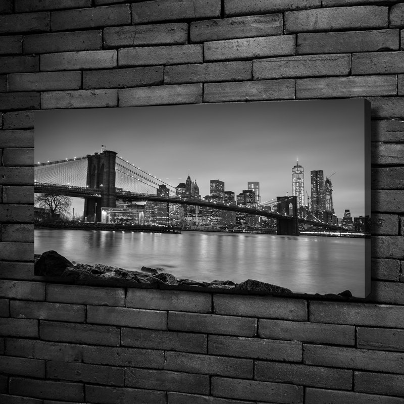 New York - No Frame Print on Canvas