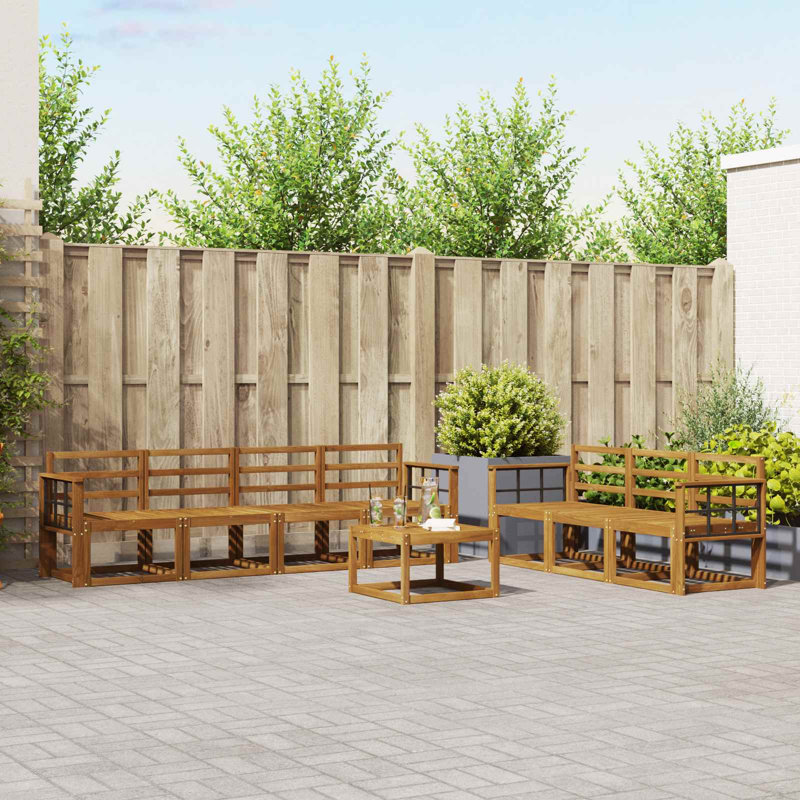  Outdoor Sofa Set Sectional Garden Furniture Terrace Seating Modern