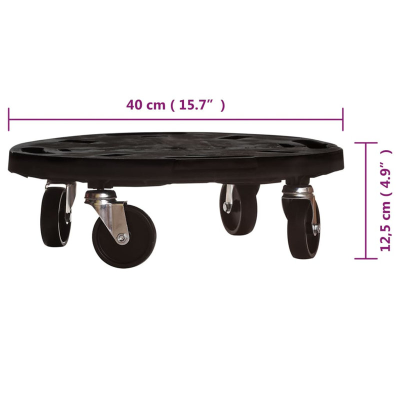 Ezzell Caddy Plant Stand, 5