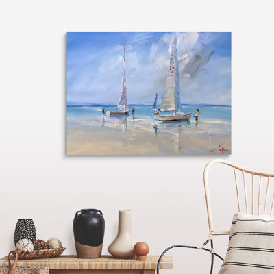" Aspendale Racers " by Craig Trewin Penny Painting Print