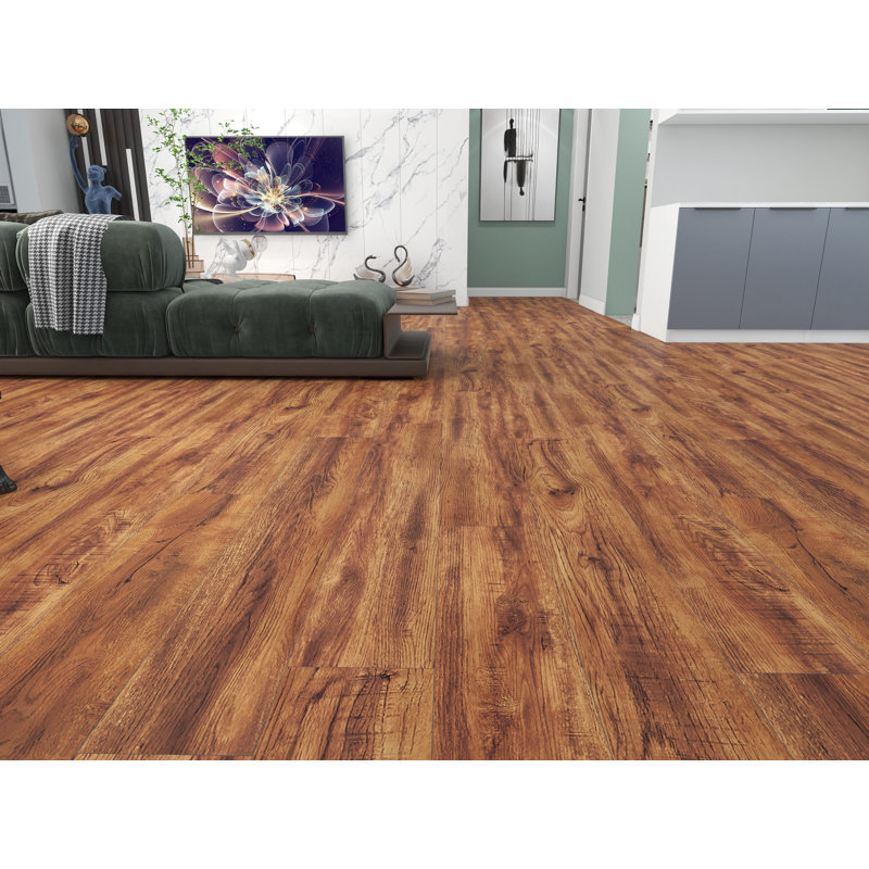 DURA-PRO 22 mil, Click-In SPC Flooring, 6.5mm Autumnwood, Old Walnut