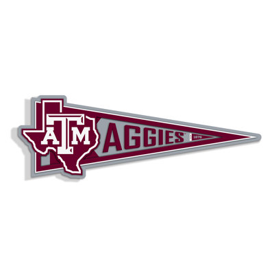NCAA Texas A&M Aggies Pennant Sign