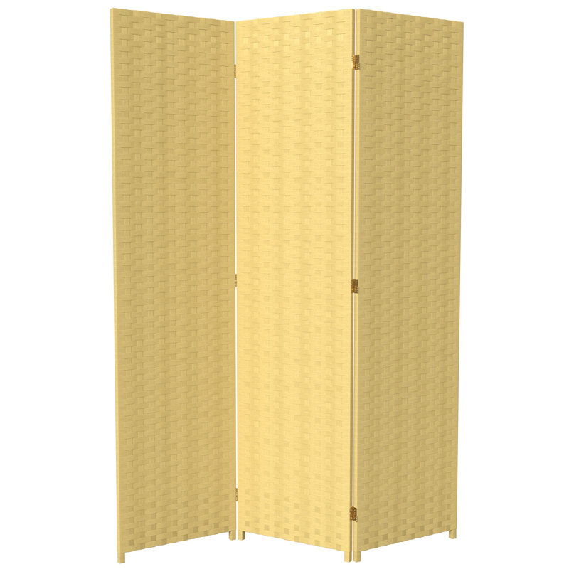 70.75" x 140" 8 Panel Room Divider, 4, 70.75" H x 70" W x 0.75" D, Dark Mocha