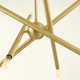 Poco 8 Light Metal Dimmable Sputnik Chandelier