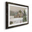 Winter Barn - Reproduction d'art graphique sur papier encadré-1650861309-1650861306