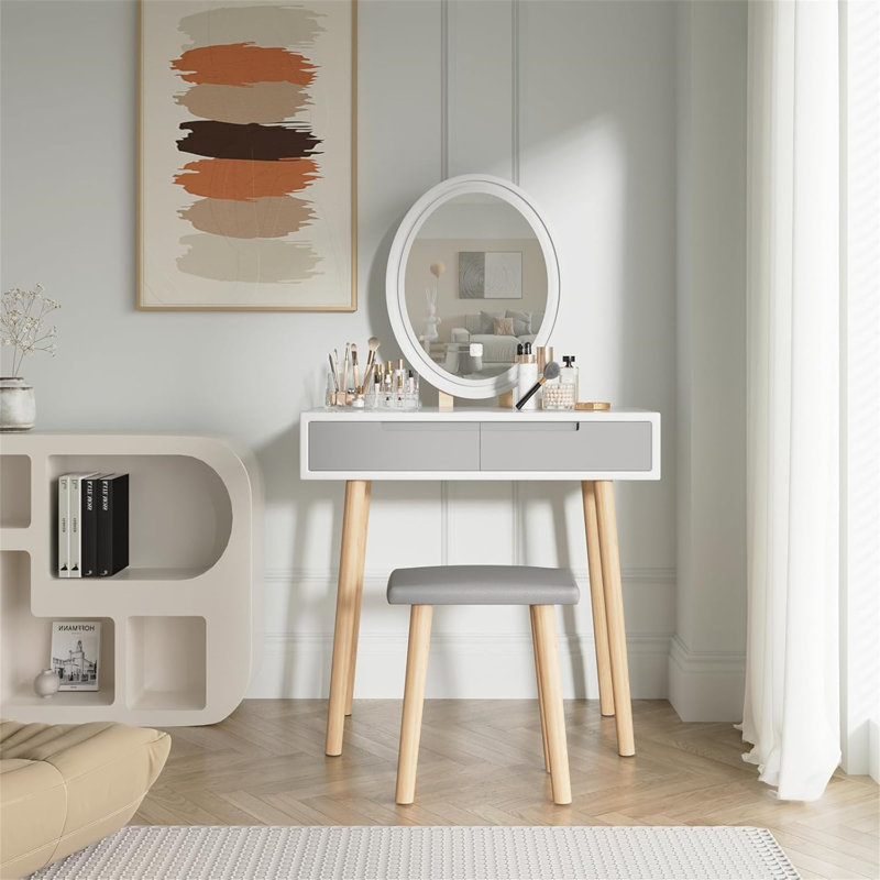 Dressing Table with Mirror