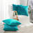 Velvet Pleated Throw Pillow Cover-1722606651