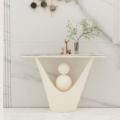 Modern-style sintered stone console table