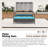 Outdoor Loveseat That Converts To Four Seats And A Table-1792674875
