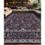 Tapis rouge noué à la main de haute qualité