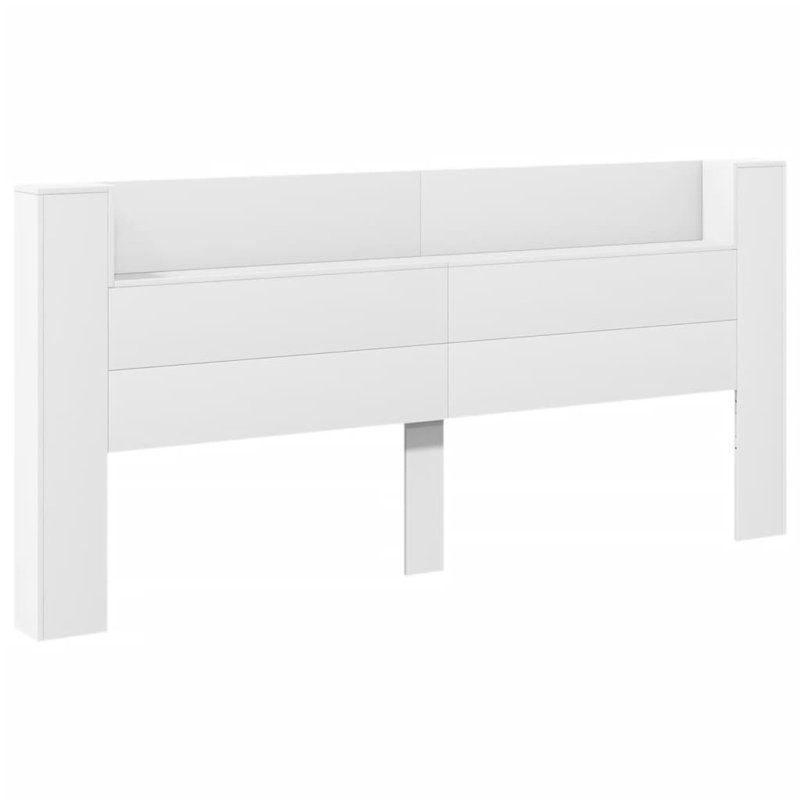 Chezkel Headboard, Extra Large Double - 200 x 220 cm, White