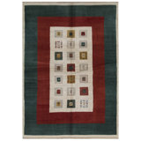 Hand-Knotted High-Quality Red Area Rug