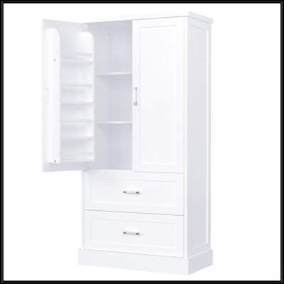 Tall Bathroom Storage Cabinet