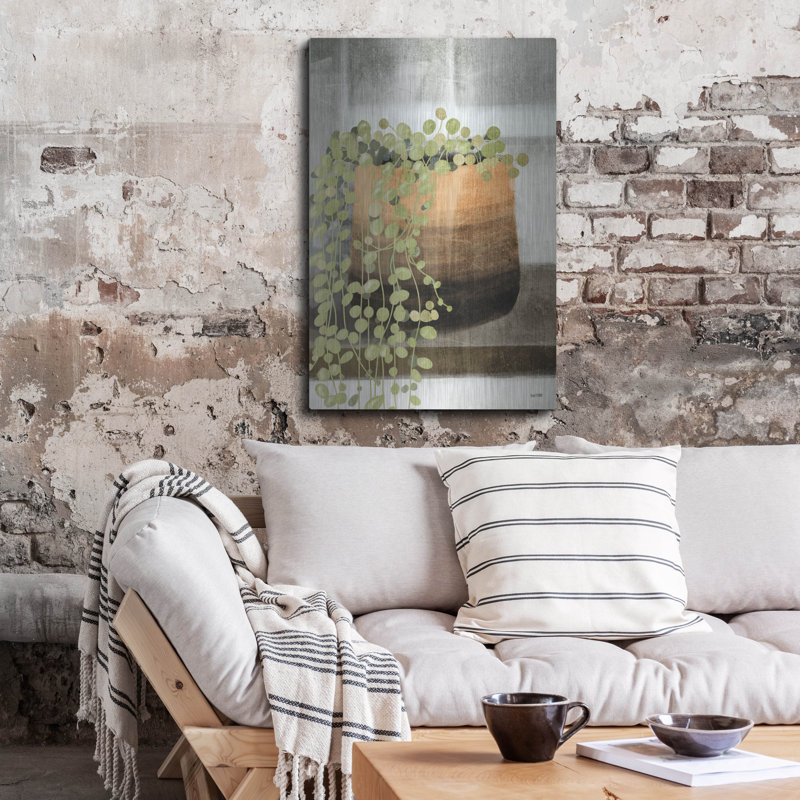 Luxe String Art «String Of Pearls I» par House Fenwa «String Of Pearls I» par House Fenway, H 36 po x l 24 po
