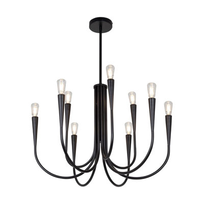 Rowlett - Chandelier - 9-Light -