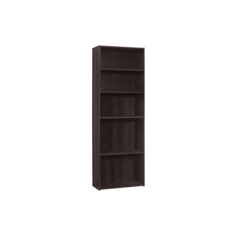 Meny Bookcase, Wide Display Shelves, Plinth Base