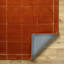 Tapis touffeté à la main brun clair Mallory-53967236