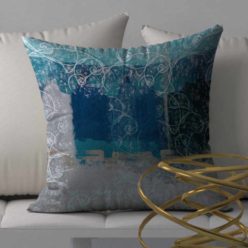 Housse d’oreiller carrée et unique cuddly, 24 po x 24 po