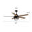 52" Farmhouse Ceiling Fan With Light