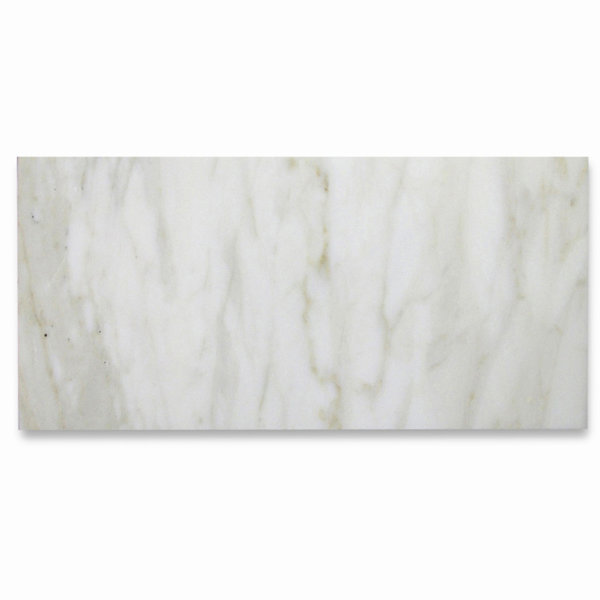 Calacatta 6" x 12" Marble Mosaic Tile