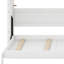 Lit escamotable simple avec bureau intégré, lumière DEL, station de charge USB-1844516292