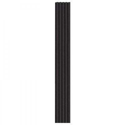 Panneaux de lattes en bois de 7,9 po x 94,5 po pour décoration murale moderne