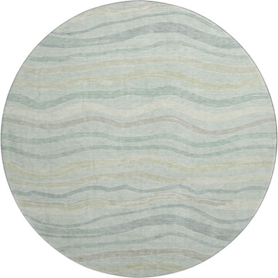 Premium Machine Washable Harjo AMF1581 Stripes Rug