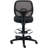 Traditional Backed Adjustable Height Ergonomic Lab Stool with Footring Wheels-1224889558