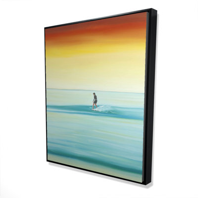 " A Surfer By Dawn "