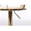 Ensemble de 2 tabourets de bar avec repose-pieds chromé et base pivotante réglable en velours-1235971633