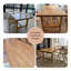 Bureau rectangulaire en bois massif Burlywood-267941429