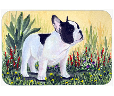 Caroline's Treasures French Bulldog Glass Cutting Board