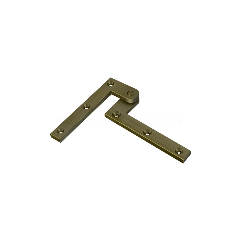 99'' x 16'' Butt Bearing Hinge, Antique Brass