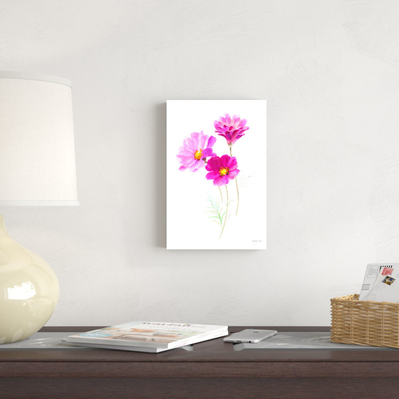 «Color of Spring II» par Danhui Nai - peinture sur toile tendue, H 12 po x l 8 po