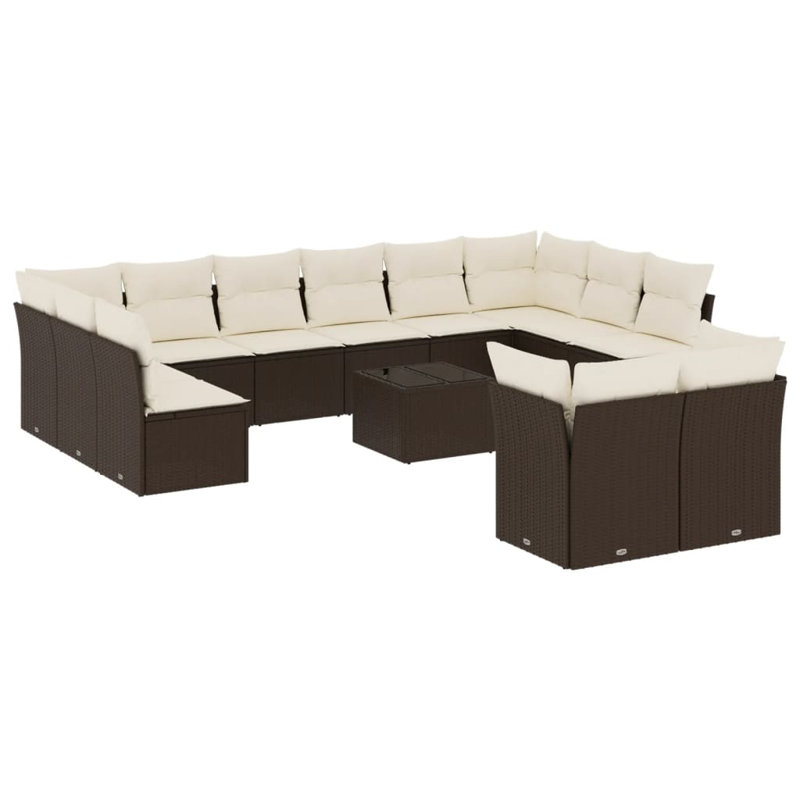 Ensemble de canapé de jardin Vidaxl