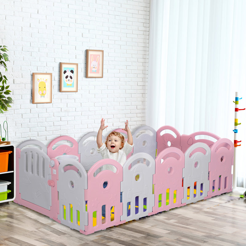 Barrière de sécurité pour enfants, Rose