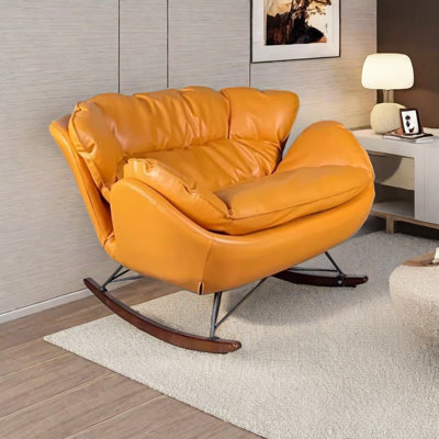 Chaise berçante de luxe italienne