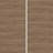 Larchwood 15-3/4"x47-1/4" Fluted Ceramic Wood Look Wall Tile
