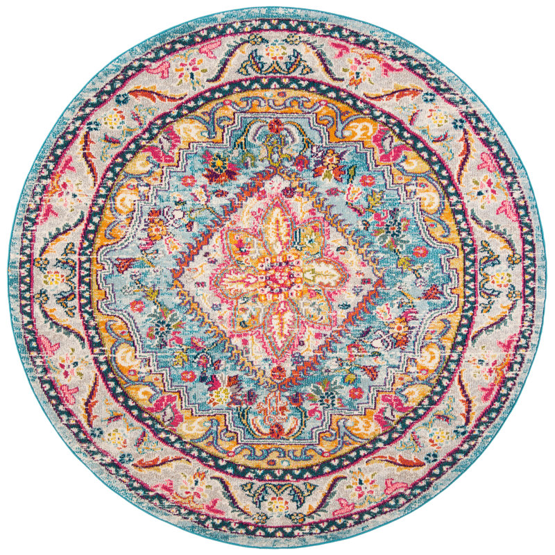 Perez Oriental Area Rug, Runner 69 x 244cm