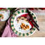 Old St. Nick Handmade Earthenware Dinner Plate