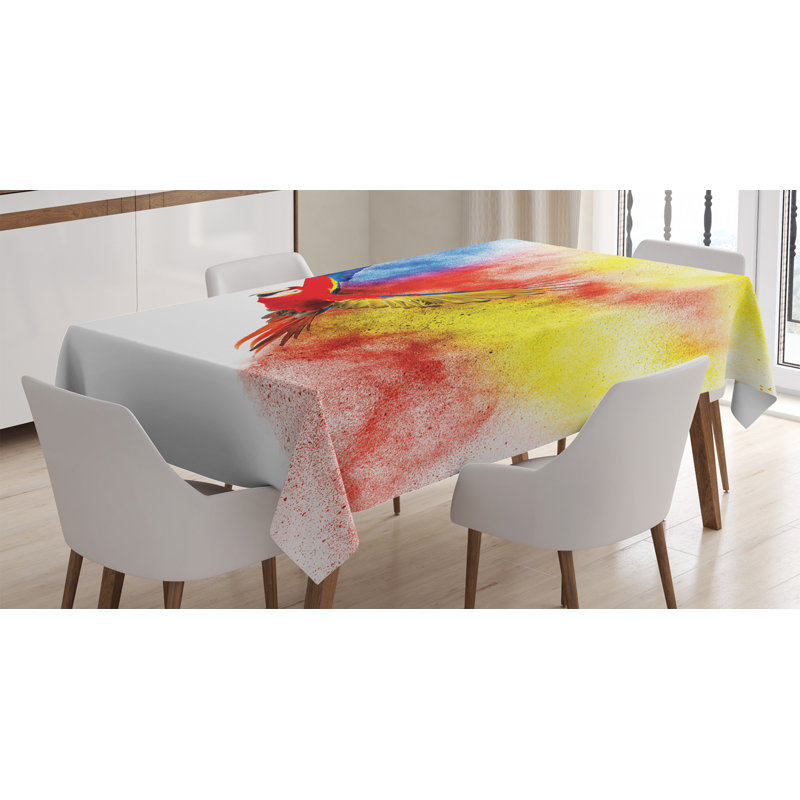 Parrot Tablecloth, 90" L x 60" W