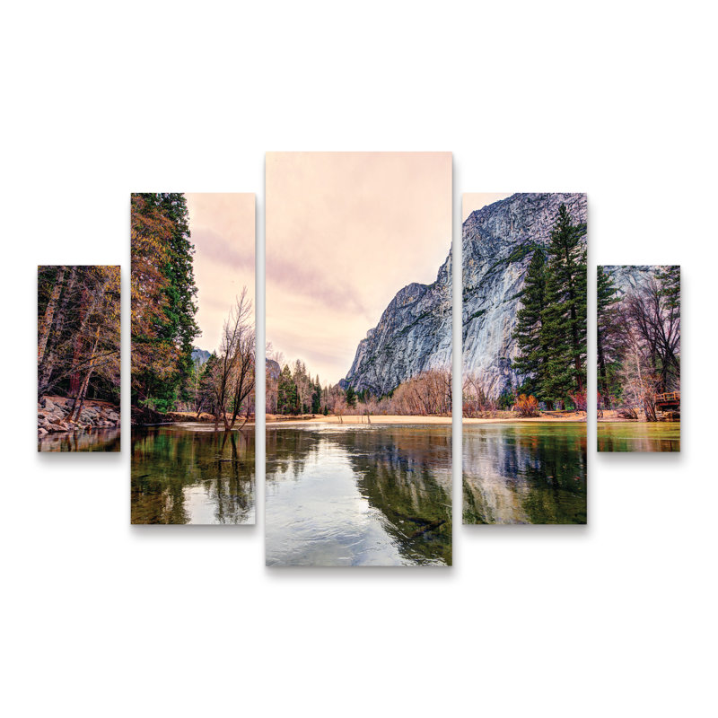 David Ayash «Yosemite Valley», ensemble de panneaux à losanges