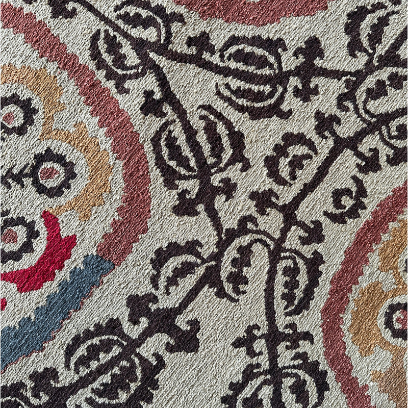 SUZANI 1 WHEAT, Rectangle 6' x 9'