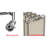 4-Bag Heavy Duty Laundry Sorter Rolling Cart-2046548827