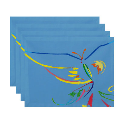 Decorative 4 Piece Placemat Set