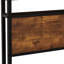 Lit plateforme simple en métal avec tête en bois et connexion, lumières à DEL, télécommande, pas de sommier requis, espace de rangement adéquat, processus d'assemblage facile, exposition de style moderne,-1393849724