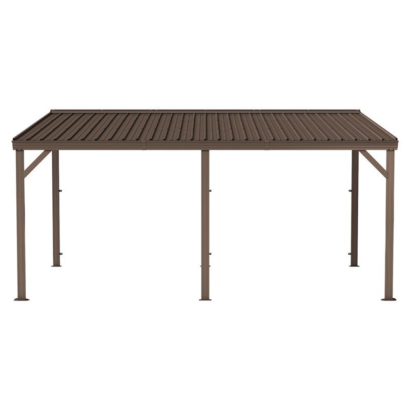 Durable Steel 10x16 Canopies & Gazebos(must Include Frame), Modern Patio Shade