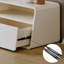 Table basse de style crème jumelée à un meuble télé