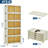 Stackable Storage Bins, Plastic Bins for Storage with Lids, Plastic Storages Drawers with Magnetic Doors & Wheels, Foldable Collapsible Closet Organizers for Home, Dorm, Office-1818746710