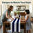 Navy Striped Table Runner 72" x 12"-27798592-27778790